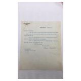 Letter written and signed by Charles Curtis.