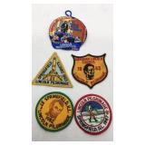 (5) Abraham Lincoln Pilgrimage collector patches.