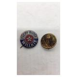 (3) Wendell Willkie - Political campaign buttons