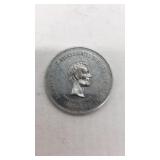 Abraham Lincoln- Centennial commemorative token.