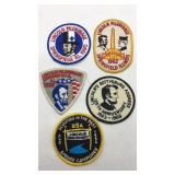 (5) Abraham Lincoln Pilgrimage collector patches.