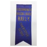 Dwight Eisenhower Rally - Committee Guest ribbon