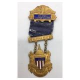 1928 Assistant Sergeant at Arms badge. Republican