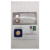 (2) Abraham Lincoln commemorative coin