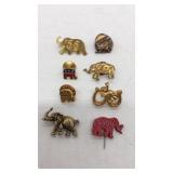 (8) Republican Party vintage campaign items