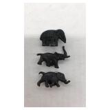 (3) G.O.P Elephant buttons.