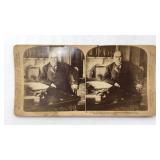 Stereoscope Slide - William McKinley - White