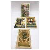 (4) Abraham Lincoln Centennial commemorative post