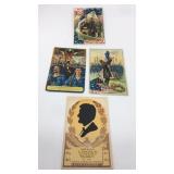 (4) Abraham Lincoln Centennial commemorative post