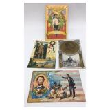 (4) Abraham Lincoln Centennial commemorative post