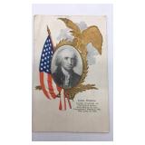 Vintage Presidential commemorative posts card -