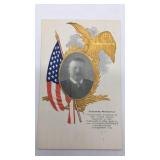 Vintage Presidential commemorative posts card -