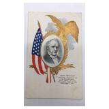 Vintage Presidential commemorative posts card -