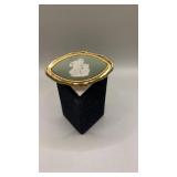 Vintage Stratton England Goldtone Cameo with