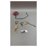 Mixed lot of items . Medical alert pendant,