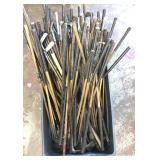 EXTRA LARGE LOT - Vintage wooden golf clubs.*
