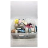 LOT - Several spools of trim. Various sizes,
