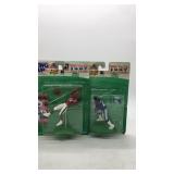 Jerry Rice and Chris Warren 4? action figures