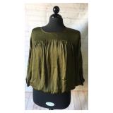Express - Satin blouse .Size Medium.Previously