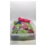 LARGE LOT - Artificial flowers of various