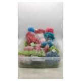 LARGE LOT - Artificial flowers of various