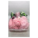 LARGE LOT -  Several Spools of  lace/Fabric