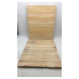 (2) 20" x 16" Wooden boards for craft/ Home decor