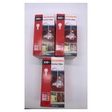 (3) Sylvania- 300w lightbulb