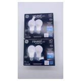 (2) Reveal- 2ct LED lightbulbs