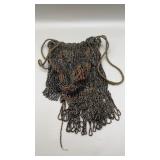 Antique Flapper Style Beaded Purse Wristlet