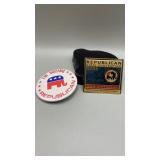 Political buttons for Republican Party. 2006