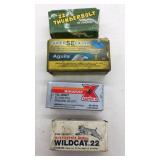 (4) Boxes of ammunition . Various calibers and