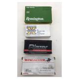 (4) Boxes of ammunition . Various calibers and