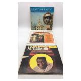 (3) Vinyl Records. Hank Williams , Ernest Tubb,