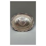 Large oval scarf slide. Possibly SS. Could not