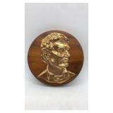 Profile of Abraham Lincoln. No visible markings.