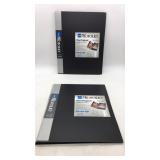 (2) Itoya Art Portfolio. 11" x 14". 24 double