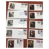 Collection of (10) Silk Cachet First Day Issue