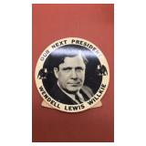 Wendell Willkie - Campaign table stand. 9"