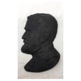 Profile plate of Ulysses S. Grant.