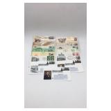 (15) Abraham Lincoln Commemorative 1st Day Issue