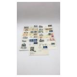 (15) Abraham Lincoln Commemorative 1st Day Issue