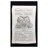 Republican Ticket - 1872 Ulysses S. Grant as