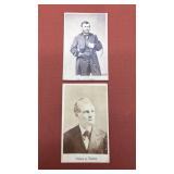 (2) Small photo cards. Ulysses S. Grant