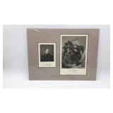 Matted engraving of Major General