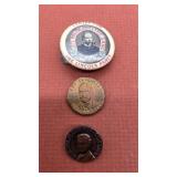 (3) Republican Party vintage political campaign