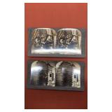 (2) Stereoscope Images. Abraham Lincoln