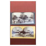 (2) Stereoscope Images - United States Capitol.