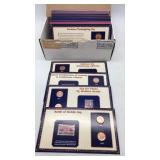 Abraham Lincoln- Commemorative Stamp and Penny