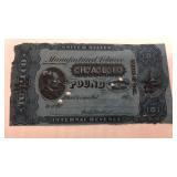1902 Half Pound of Tobacco Note